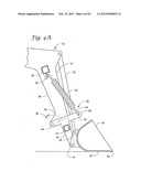 IMPLEMENT WITH LINKAGE ASSEMBLY AND WORK ASSEMBLY WHEREIN WORK ASSEMBLY     HAS DYNAMIC SKID SHOE AND A SCRAPING EDGE diagram and image