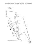 IMPLEMENT WITH LINKAGE ASSEMBLY AND WORK ASSEMBLY WHEREIN WORK ASSEMBLY     HAS DYNAMIC SKID SHOE AND A SCRAPING EDGE diagram and image