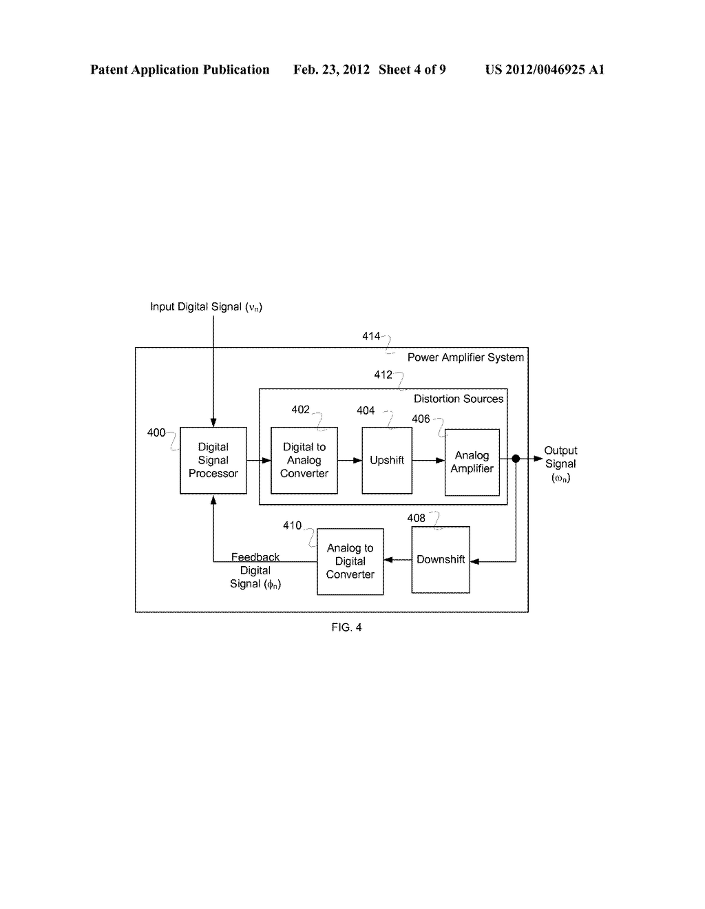 MODEL BASED DISTORTION REDUCTION FOR POWER AMPLIFIERS - diagram, schematic, and image 05