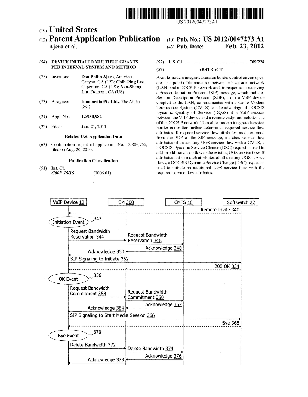 Device initiated multiple grants per interval system and method - diagram, schematic, and image 01