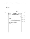 SYSTEM AND METHOD FOR PERFORMING CALCULATIONS USING A PORTABLE ELECTRONIC     DEVICE diagram and image