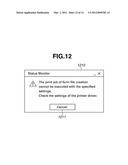 INFORMATION PROCESSING APPARATUS, ERROR DISPLAY METHOD, AND STORAGE MEDIUM diagram and image