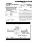 INFORMATION PROCESSING APPARATUS PERFORMING TRANSMISSION AND RECEPTION OF     DIGITAL DATA WITH MEMORY MEDIUM, DISPLAY CONTROL METHOD THEREFOR, AND     DISPLAY CONTROL PROGRAM diagram and image