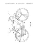 INTRINSICALLY ILLUMINATED TUBULAR MEMBER OF A BICYCLE AND BICYCLE HAVING     SAME diagram and image