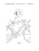 INTRINSICALLY ILLUMINATED TUBULAR MEMBER OF A BICYCLE AND BICYCLE HAVING     SAME diagram and image