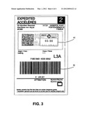 METHOD AND SYSTEM FOR RENDERING A SHIPPING LABEL INCLUDING AN INDICIUM     USING A MAILING MACHINE AND WEB SERVER diagram and image