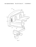 Occupant Protective Features for the Foot Region of a Bed diagram and image