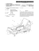 SIDE RAIL WITH TWO POSITION STORAGE FEATURE diagram and image