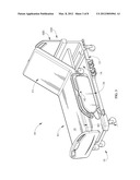 SIDE RAIL WITH TWO POSITION STORAGE FEATURE diagram and image