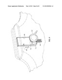 SIDE RAIL WITH TWO POSITION STORAGE FEATURE diagram and image