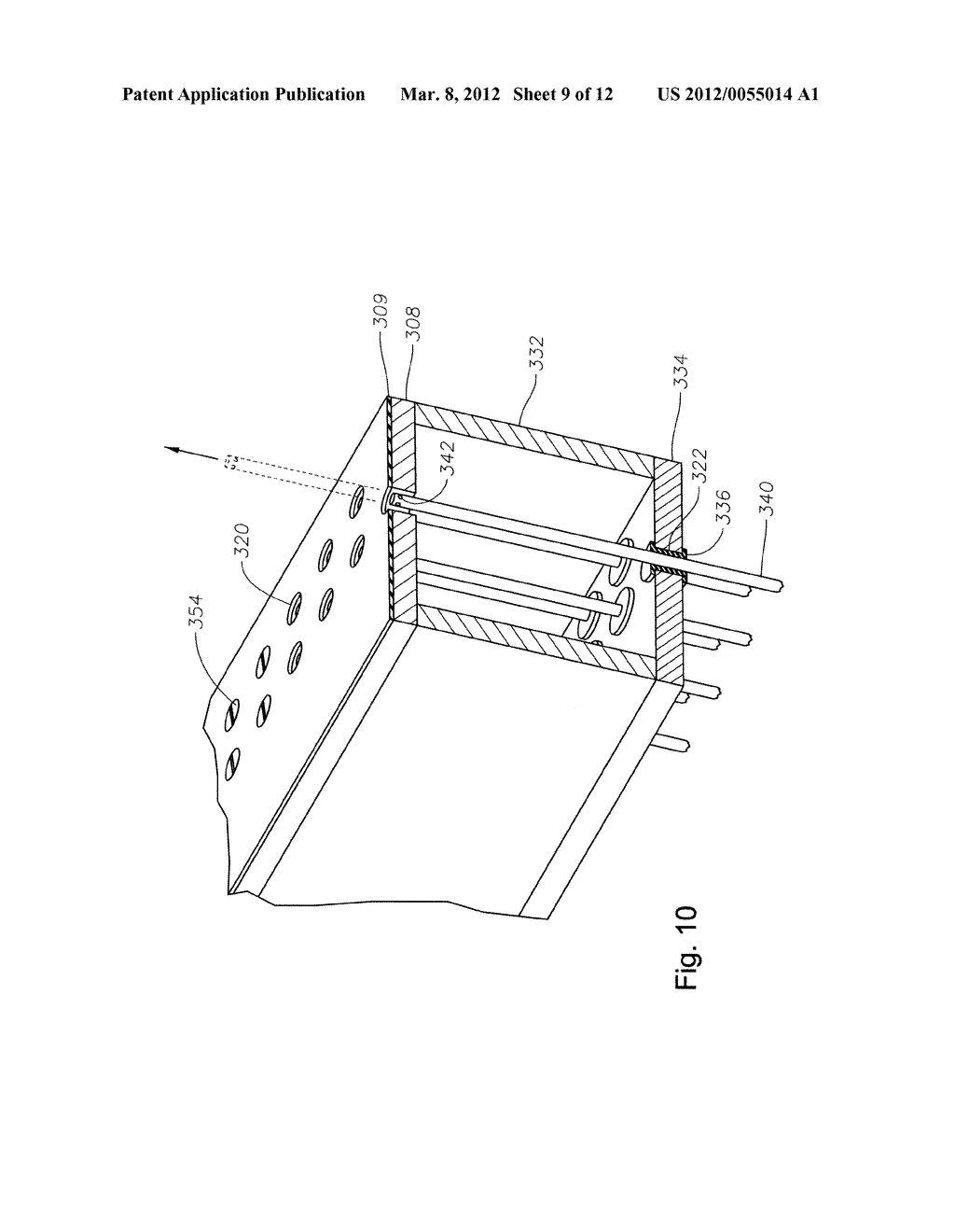 PURGE APPARATUS FOR MANUFACTURING TUBE AND FIN HEAT EXCHANGER - diagram, schematic, and image 10