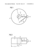 METHOD AND DEVICE FOR NON-DESTRUCTIVE MATERIAL TESTING OF A TEST OBJECT     USING ULTRASONIC WAVES diagram and image