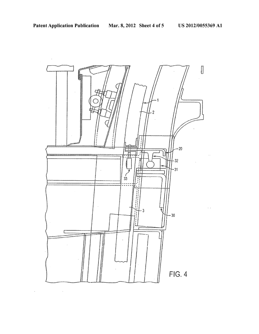 Passenger Rail Car Sliding Door with High Platform Threshold - diagram, schematic, and image 05