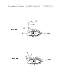 Artificial eyelash and method for attaching the same diagram and image