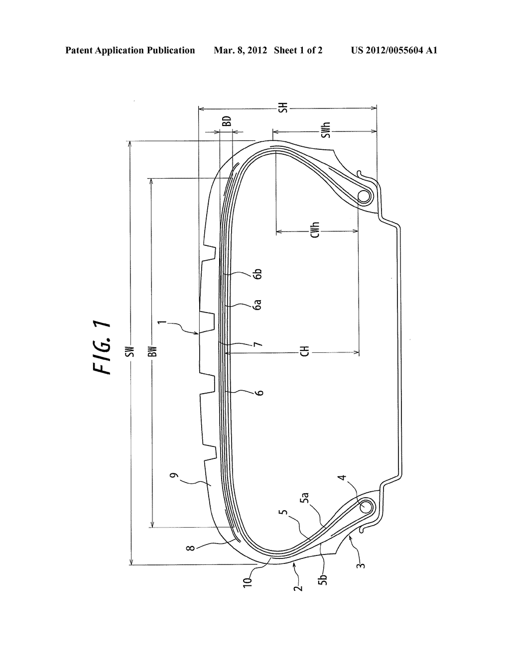 PNEUMATIC TIRE - diagram, schematic, and image 02