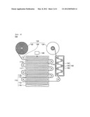 Doping apparatus for manufacturing electrode of energy storage device, and     method for manufacturing electrode with the same diagram and image