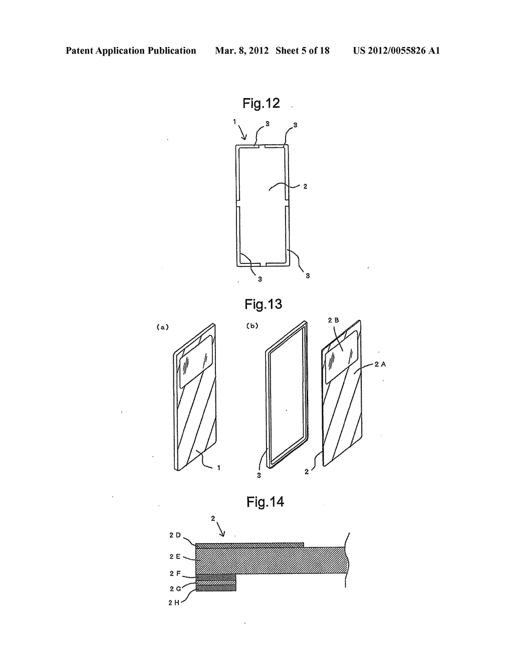 Housing Case, Method for Manufacturing Housing Case, and Glass Insert     Molding Die Used in Same - diagram, schematic, and image 06