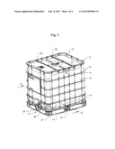 TRANSPORT AND STORAGE CONTAINER FOR LIQUIDS diagram and image