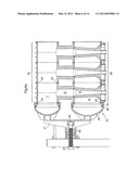 ASSEMBLY WITH MULTIPLE HYDROCYCLONES, METHOD FOR ASSEMBLING MULTIPLE     HYDROCYCLONES AND SUPPORT STRUCTURE FOR MULTIPLE HYDROCYCLONES diagram and image