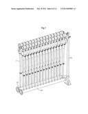 ASSEMBLY WITH MULTIPLE HYDROCYCLONES, METHOD FOR ASSEMBLING MULTIPLE     HYDROCYCLONES AND SUPPORT STRUCTURE FOR MULTIPLE HYDROCYCLONES diagram and image