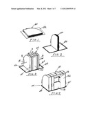 Collapsible cargo container assembly diagram and image