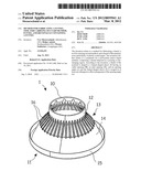 Method for fabricating a funnel, tool for carrying out said method,     funnel, and receptacle containing a funnel diagram and image