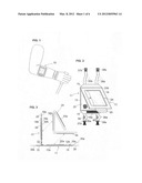 Wearable foldout map and document holder diagram and image