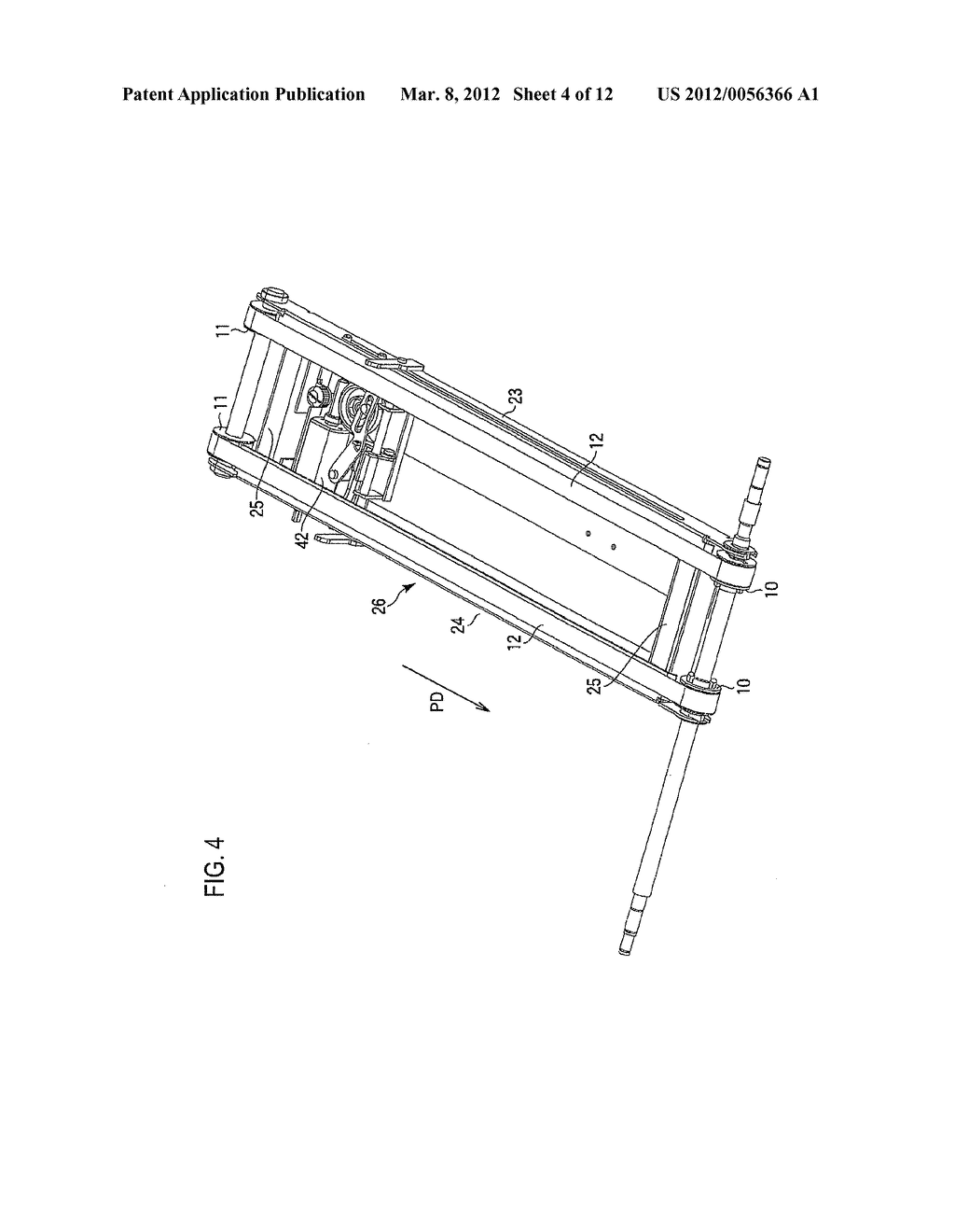 PRINTING APPARATUS AND PAPER HOLDING DEVICE - diagram, schematic, and image 05