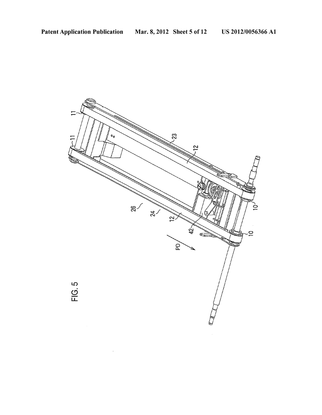 PRINTING APPARATUS AND PAPER HOLDING DEVICE - diagram, schematic, and image 06