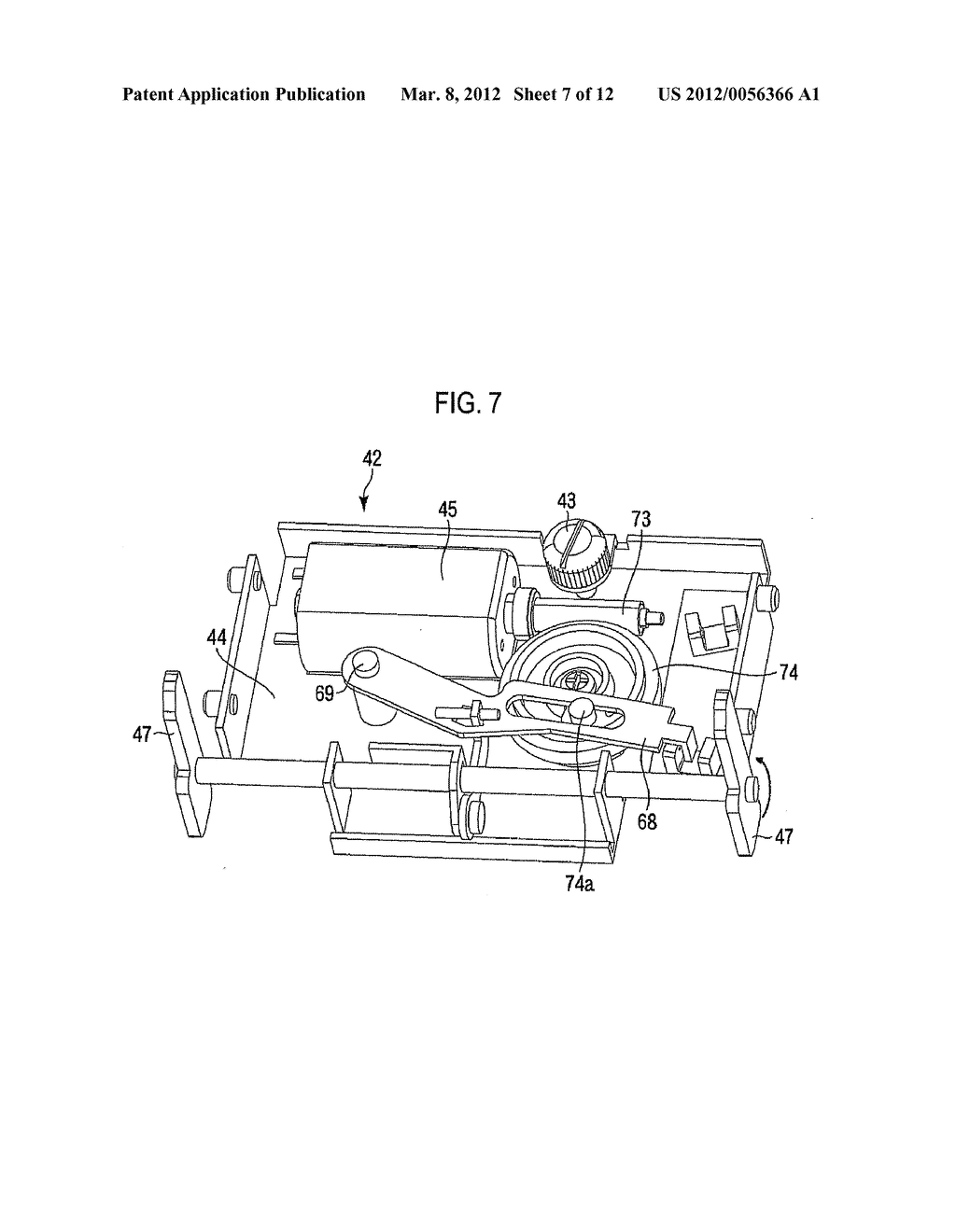 PRINTING APPARATUS AND PAPER HOLDING DEVICE - diagram, schematic, and image 08