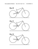 BICYCLE REAR SUSPENSION LINKAGE diagram and image