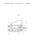 GRIPPER FOR DOOR OF VEHICLE diagram and image