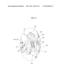 GRIPPER FOR DOOR OF VEHICLE diagram and image