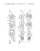 Track with rotating bushings for track-type vehicles with improved sliding     bearings diagram and image