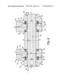 Track with rotating bushings for track-type vehicles with improved sliding     bearings diagram and image