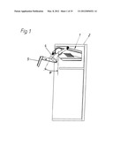 FURNITURE FLAP DRIVE THAT CAN BE SWIVELED OPEN diagram and image