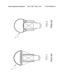 High Illumination LED Bulb with 360-Degree Full Emission Angle diagram and image