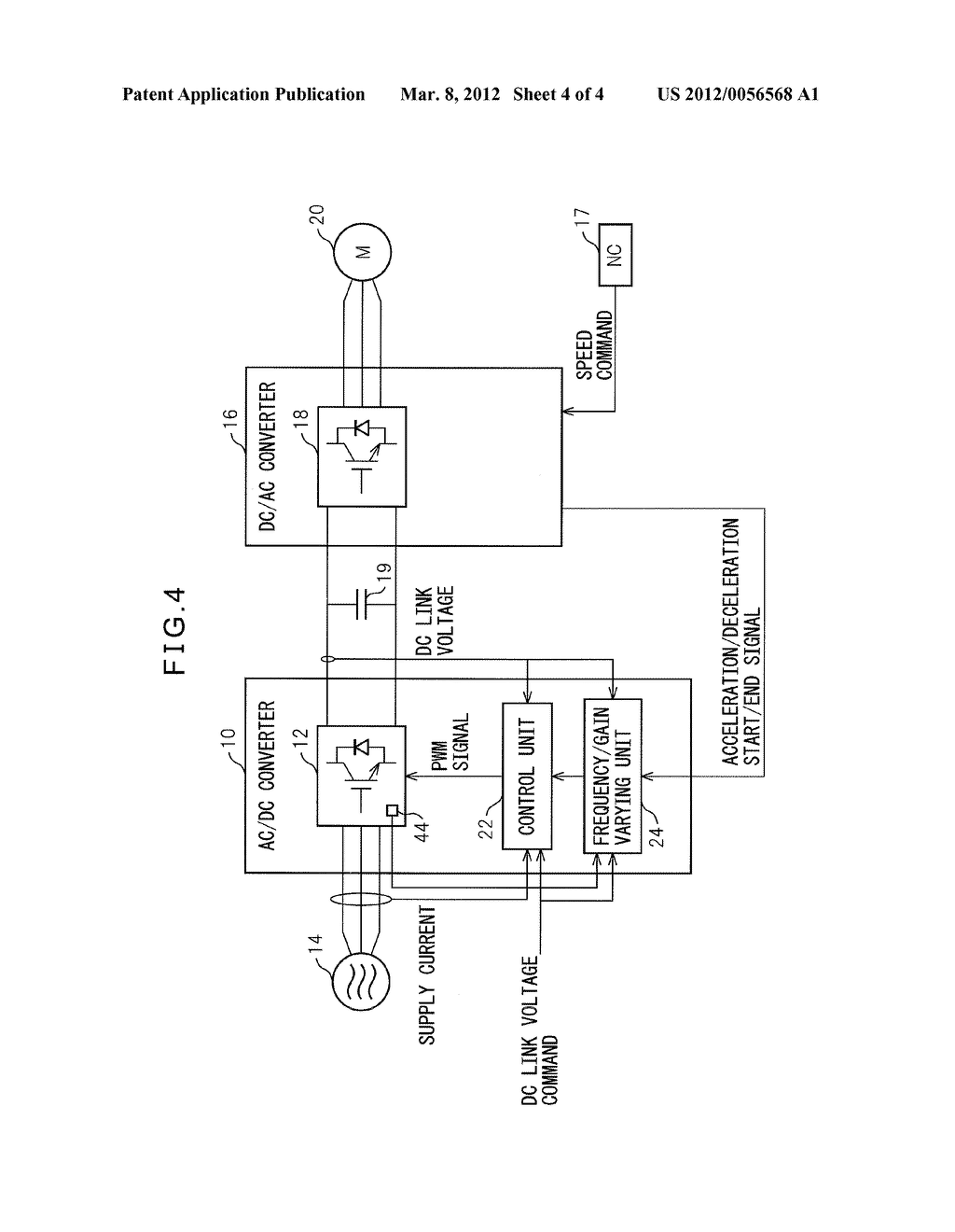 MOTOR DRIVING APPARATUS HAVING DC LINK VOLTAGE REGULATING FUNCTION - diagram, schematic, and image 05