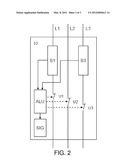 METHOD AND DEVICE FOR THE DETECTION OF CURRENT ASYMMETRIES IN THREE-PHASE     CIRCUITS diagram and image