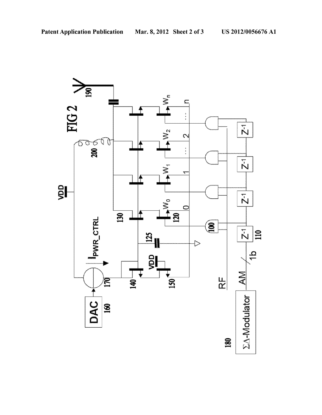 RF Amplifier with Digital Filter for Polar Transmitter - diagram, schematic, and image 03