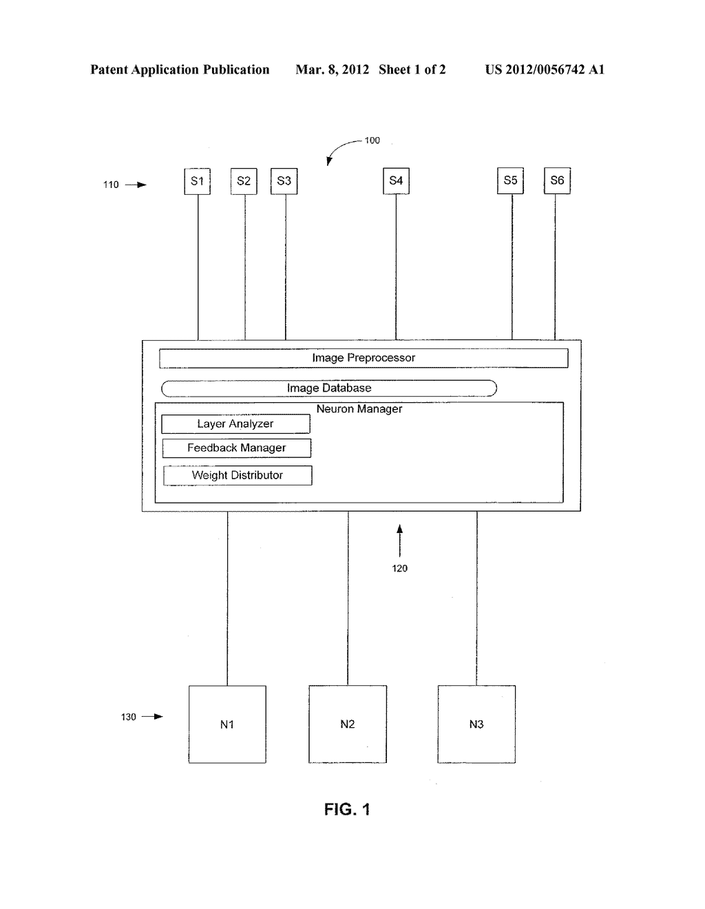 System for Image Analysis in a Network that is Structured with Multiple     Layers and Differentially Weighted Neurons - diagram, schematic, and image 02