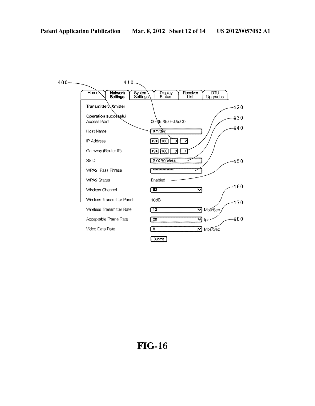 System and Method for Remotely Identifying Display Components - diagram, schematic, and image 13