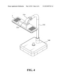 ILLUMINATING APPARATUS HAVING HEAT DISSIPATION BASE AND MULTILAYER     ARRAY-TYPE LED MODULE diagram and image