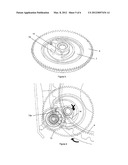 TIMEPIECE FURNISHED WITH A DEVICE FOR DISPLAYING DETERMINED TIME PERIODS diagram and image