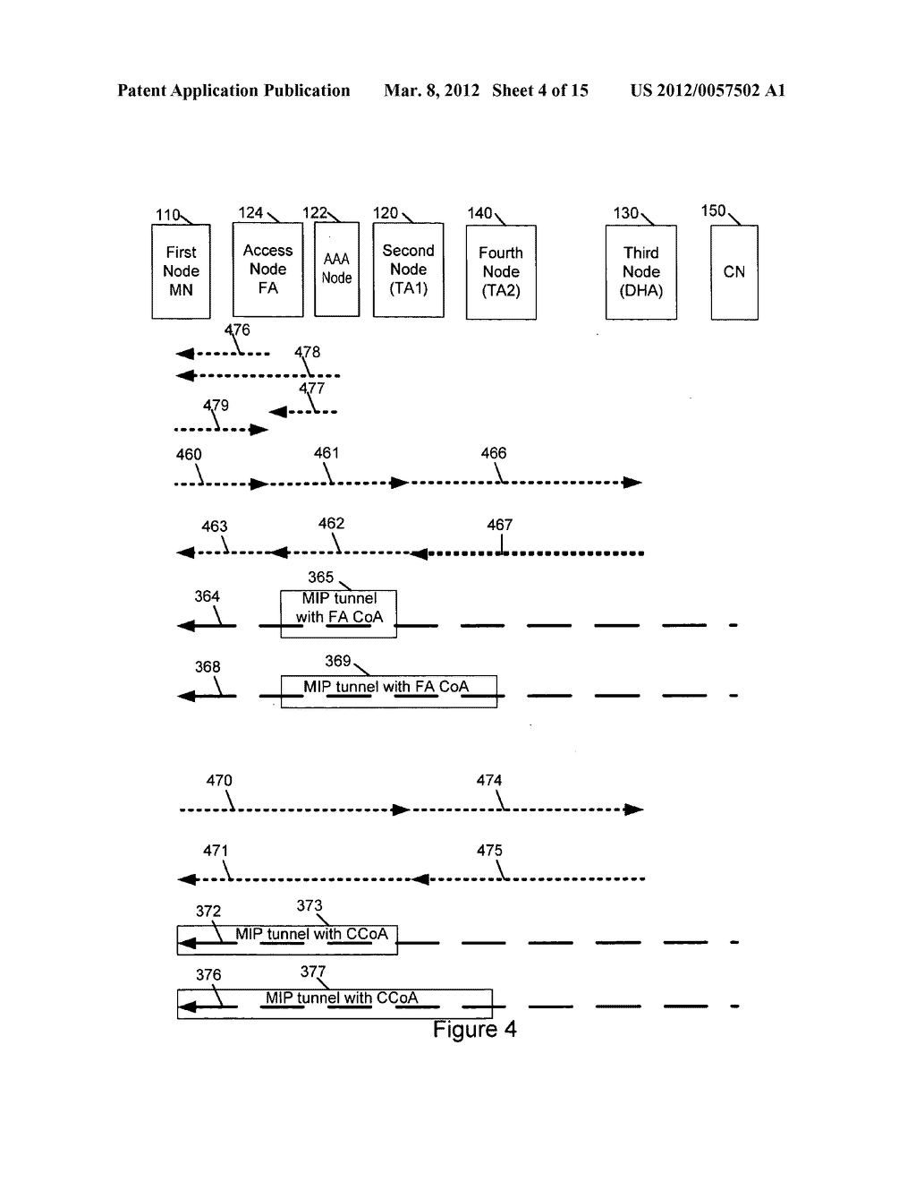 Methods and Apparatus For Separating Home Agent Functionality - diagram, schematic, and image 05