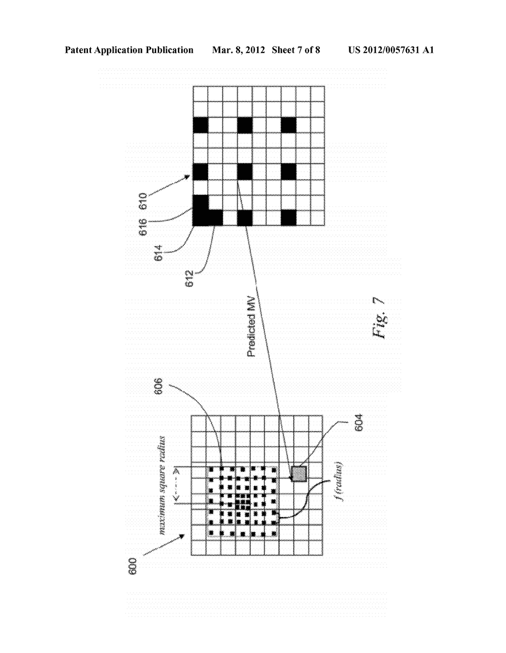 Method and device for motion estimation of video data coded according to a     scalable coding structure - diagram, schematic, and image 08