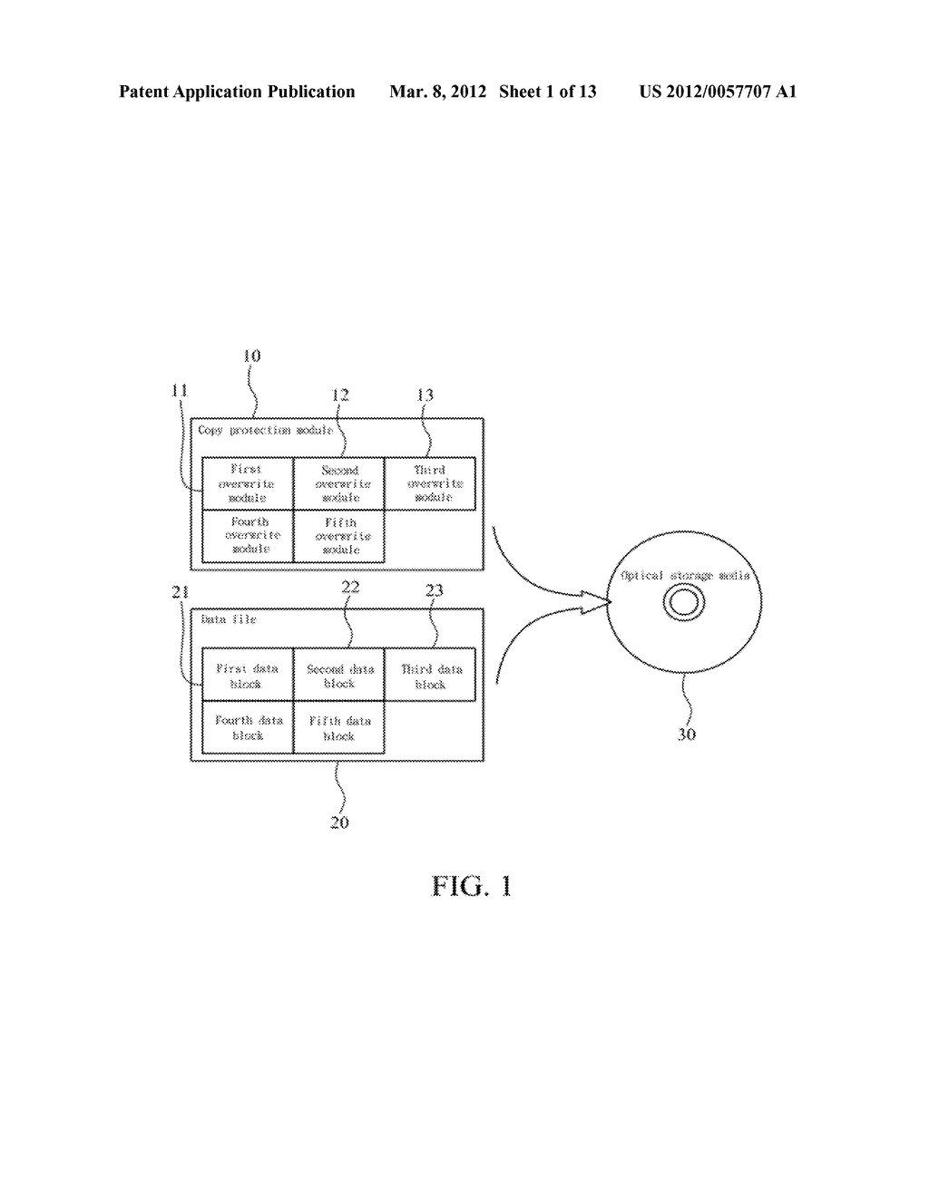 METHOD OF ABOLISHING UNAUTHORIZED COPYING OF DIGITAL DATA STORED ON AN     OPTICAL DISC - diagram, schematic, and image 02