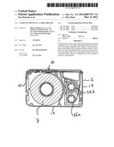 CASSETTE FOR USE IN A LABEL PRINTER diagram and image