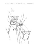 CASSETTE FOR USE IN A LABEL PRINTER diagram and image