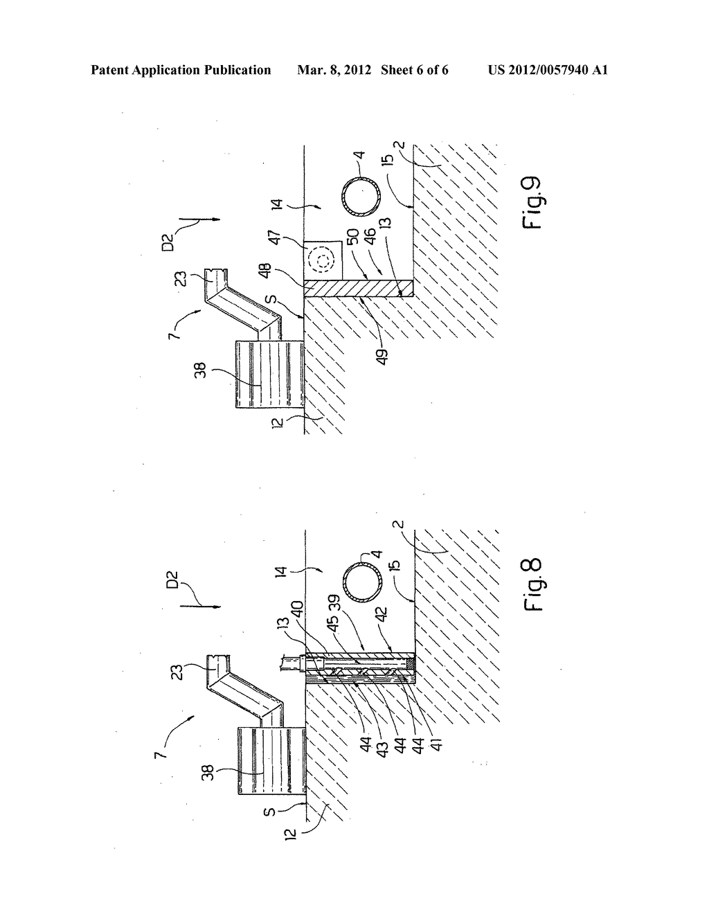 METHOD AND SYSTEM FOR TEMPORARILY SUPPORTING A SOIL MASS SUSCEPTIBLE TO     SLIDE - diagram, schematic, and image 07